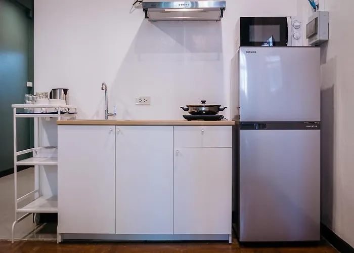 T3 Two Bedrooms Wifi Full Kitchen 1 Min To Bts Bangkok